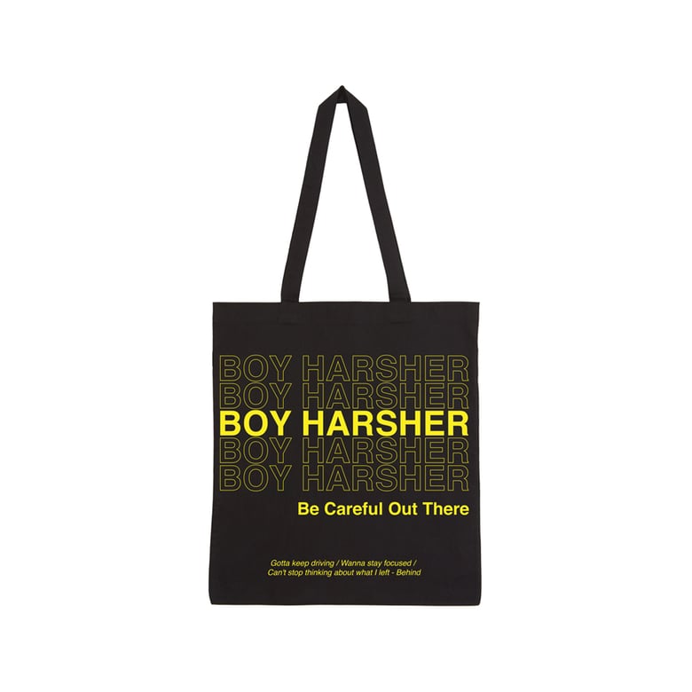 Image of BE CAREFUL OUT THERE 100% Organic Tote bag