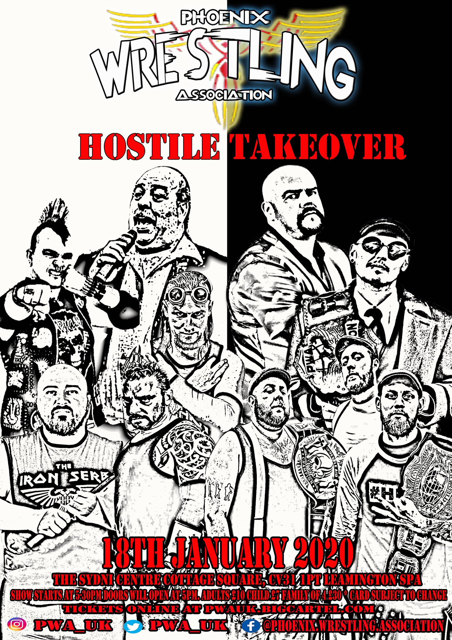 Image of PWA Live  - Hostile Takeover