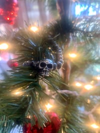 Image 1 of Hematite Skull Bracelet