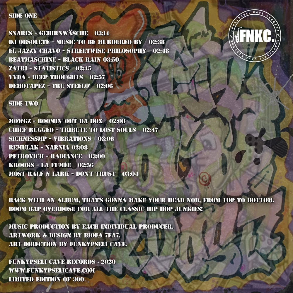 Various Artists - Boom Bap Overdose (12" Vinyl)