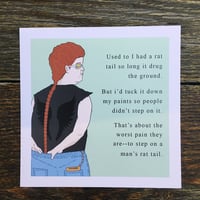Image 1 of Rat Tail Confessions Print