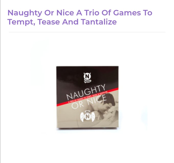 Image of Naughty or Nice Board Game
