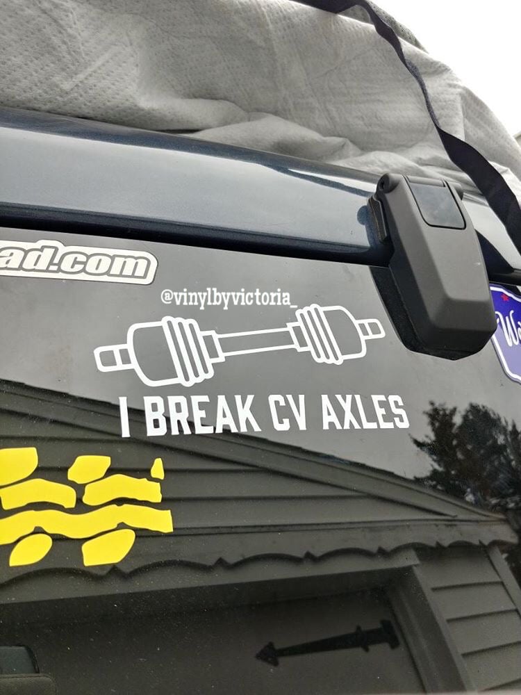 Image of I Break Cv Axles 