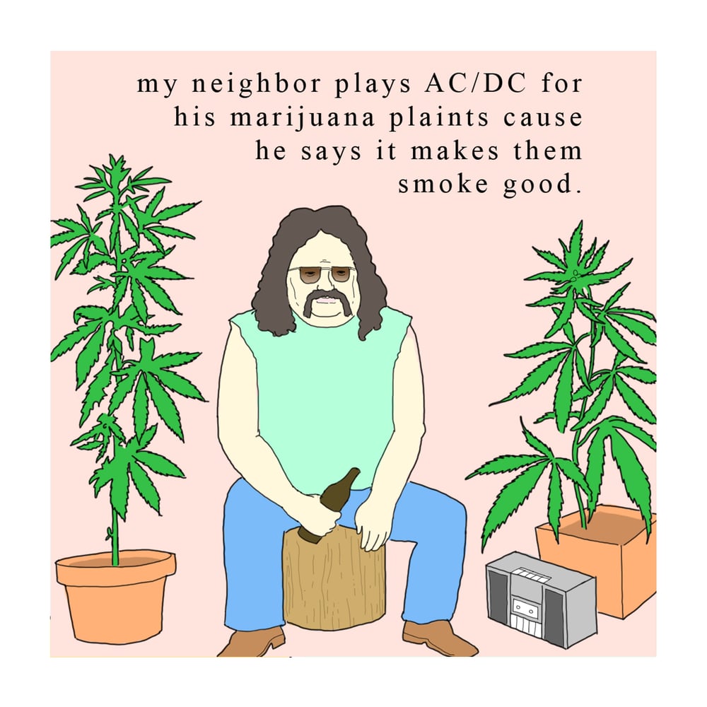 Image of Weed Music Therapy Print