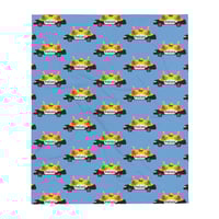 Image 2 of Cop Car Blanket