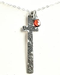 Image 3 of Fineline Tapestry Cross Necklaces