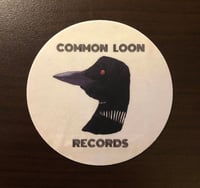 Common Loon Records STICKER