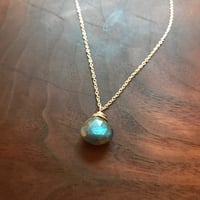 Image 1 of Little labradorite necklace