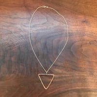 Image 1 of Gold vessel necklace