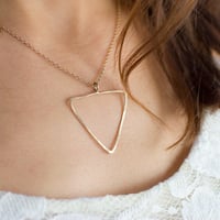 Image 2 of Gold vessel necklace