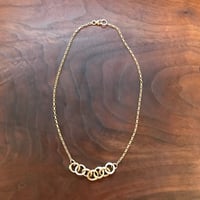 Image 2 of Gold Seven sisters necklace