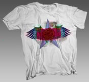 Image of Roses Star w/ Wings T-Shirt