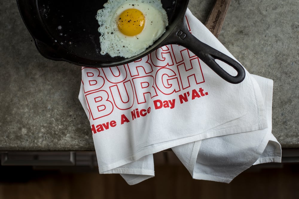 Image of Pittsburgh Have A Nice Day N'at Tea Towel