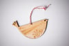 Wooden Folk Bird Laser Cut and Etched Ornament 