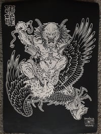 Image 1 of ONI WITH EAGLE Print