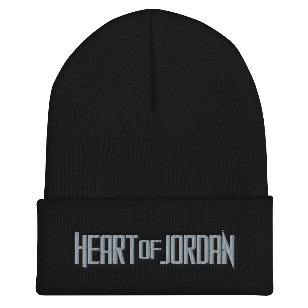 Image of Cuffed Beanie - Gray Logo Embroidery