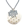 Be the light necklace with sapphires