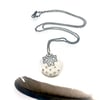 Be the light necklace with sapphires