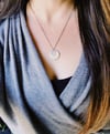 Be the light necklace with sapphires
