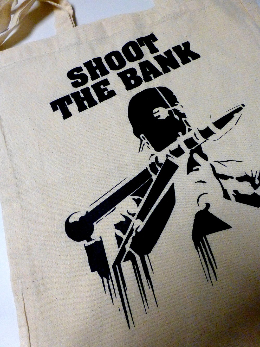 TOTE BAG SHOOT THE BANK