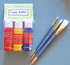 Acrylic Paint & Brushes Set