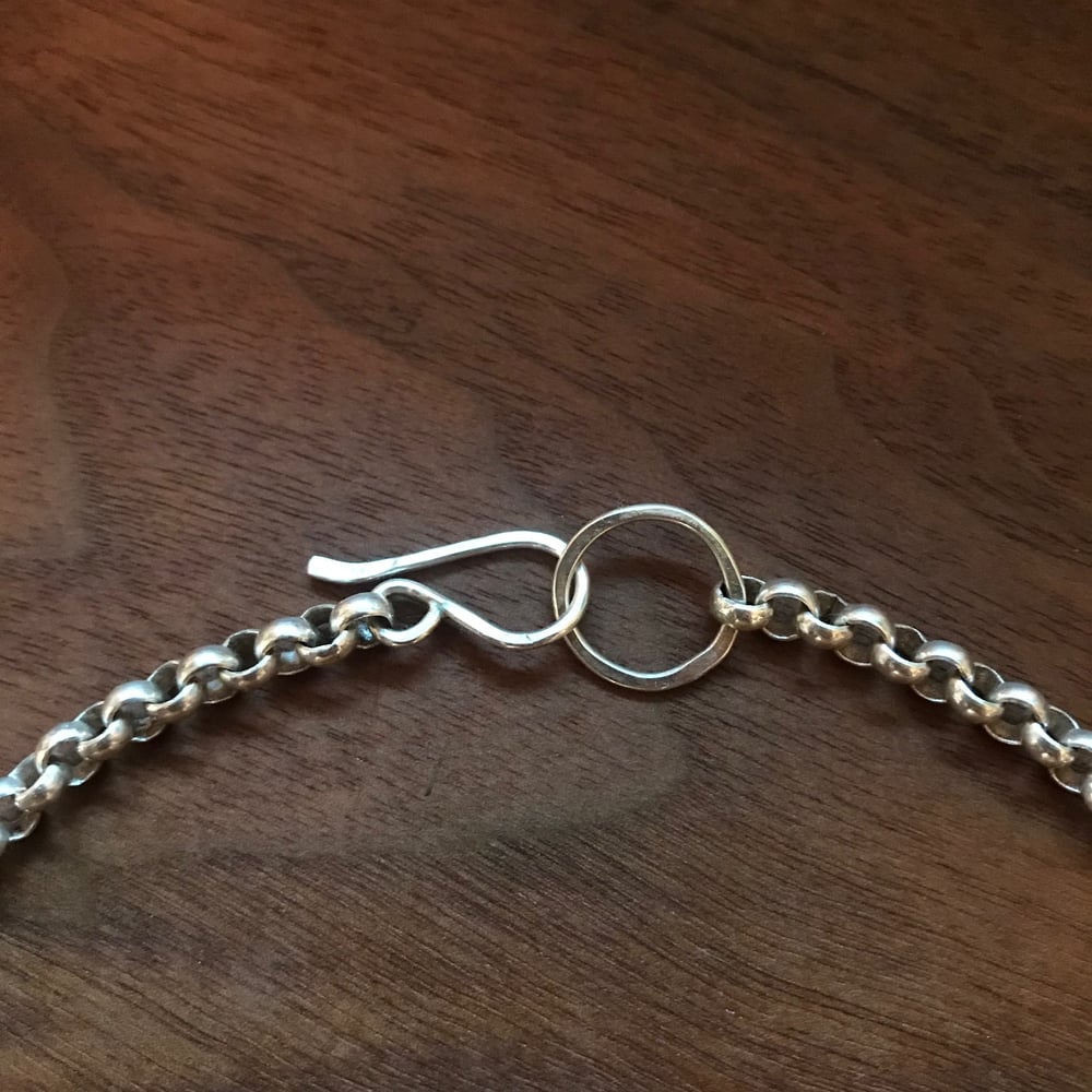 Image of Silver strength necklace