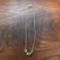 Image 2 of Bronze circles necklace