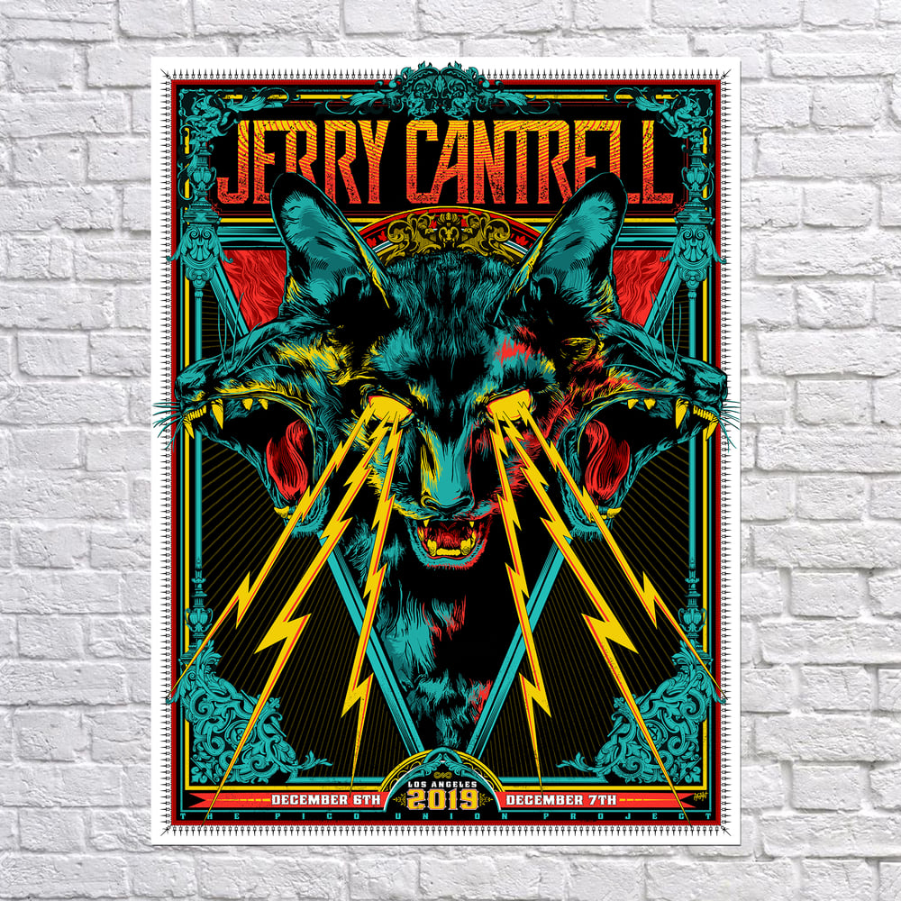 Image of Jerry Cantrell "Purrberus" - Los Angeles, Ca
