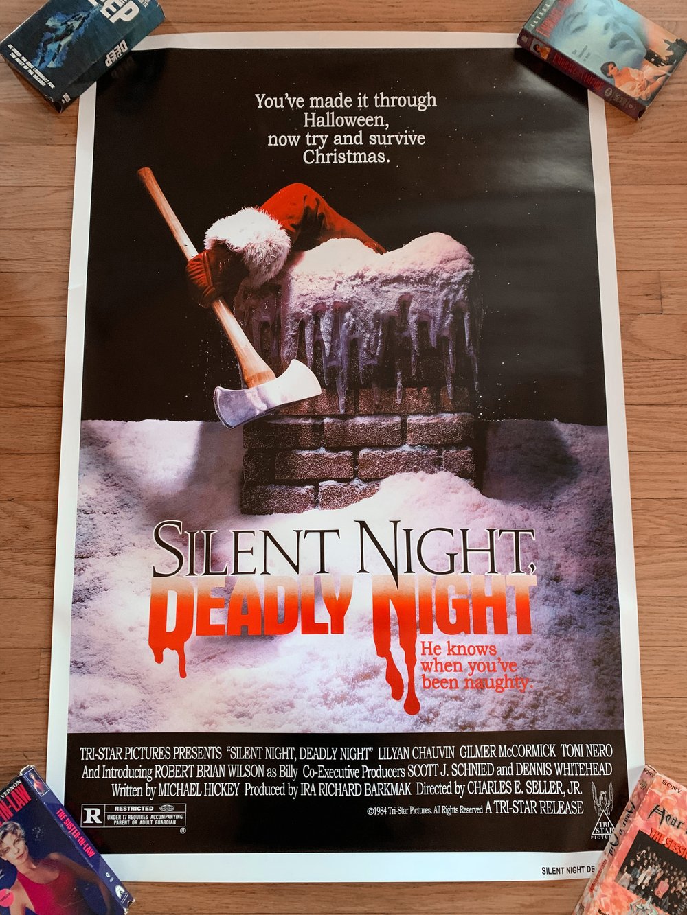 1984 SILENT NIGHT, DEADLY NIGHT Reproduction U.S. One Sheet Movie Poster