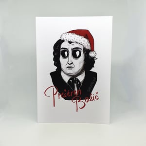 France Prešeren Christmas Card
