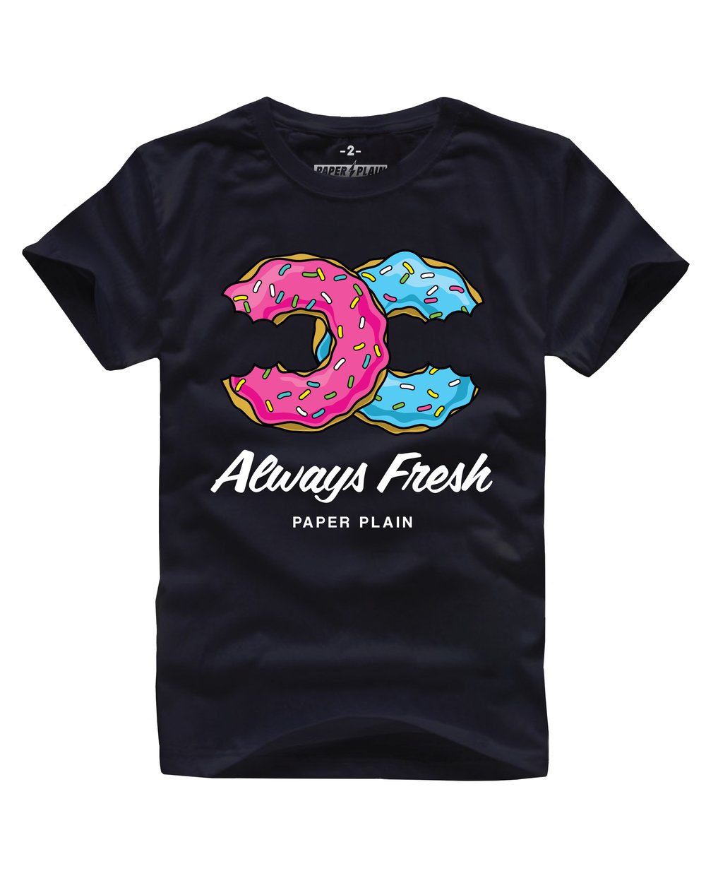 ALWAYS FRESH TEE BLACK