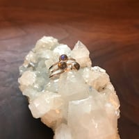 Image 2 of teeny labradorite ring