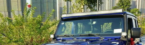 Image of Jeep JL 3 light windshield mount led kit