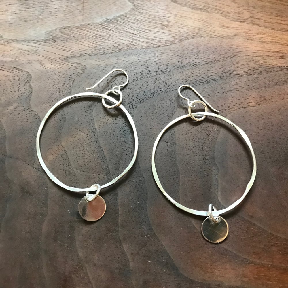 Image of Silver dancing earrings