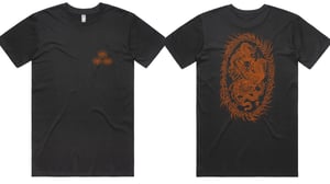 Dragon T-shirt - Black x Orange