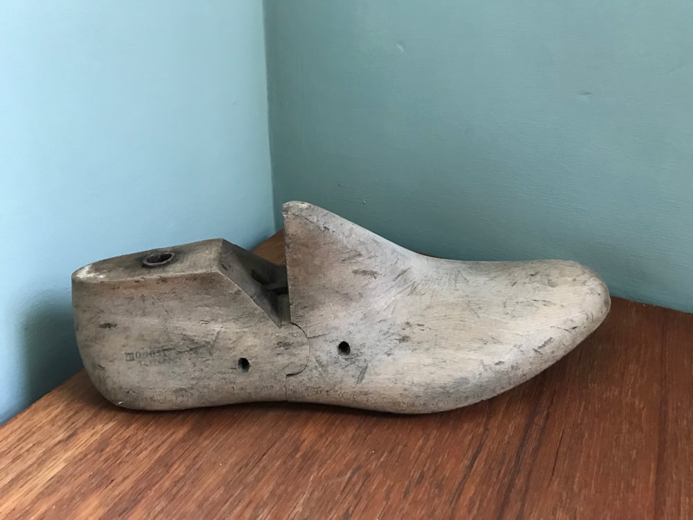 Image of Vintage Wooden Shoe Last