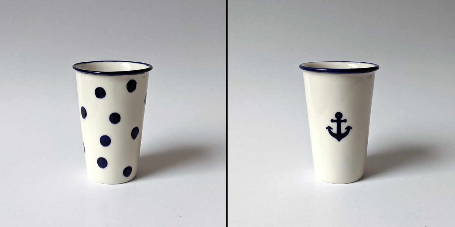 Image of PORCELAIN TUMBLERS