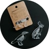 Acrylic Animal Skeleton Brooch