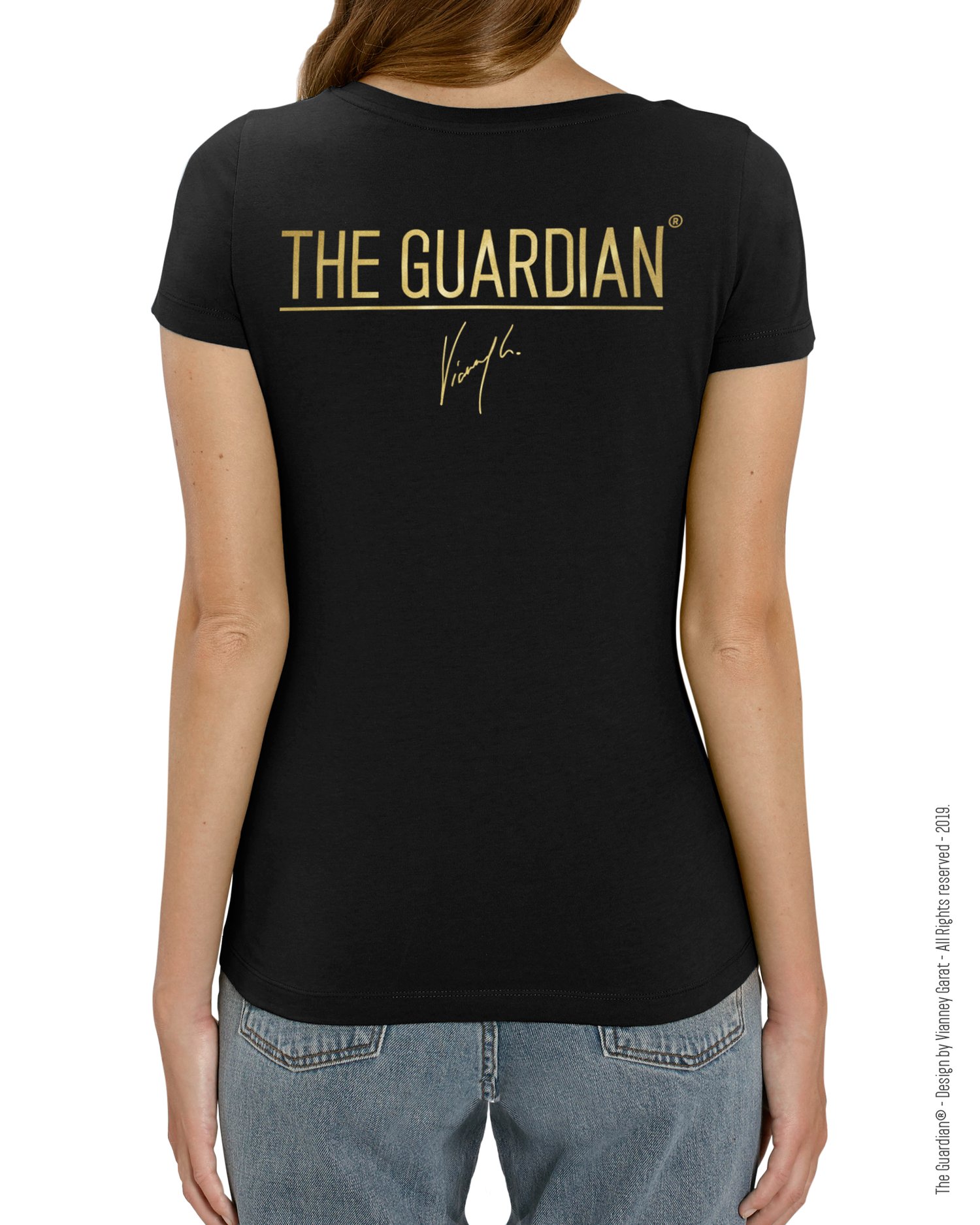 Image of T-SHIRT FEMME- THE GUARDIAN® - MONTANA EDITION - Extra Limited Edition