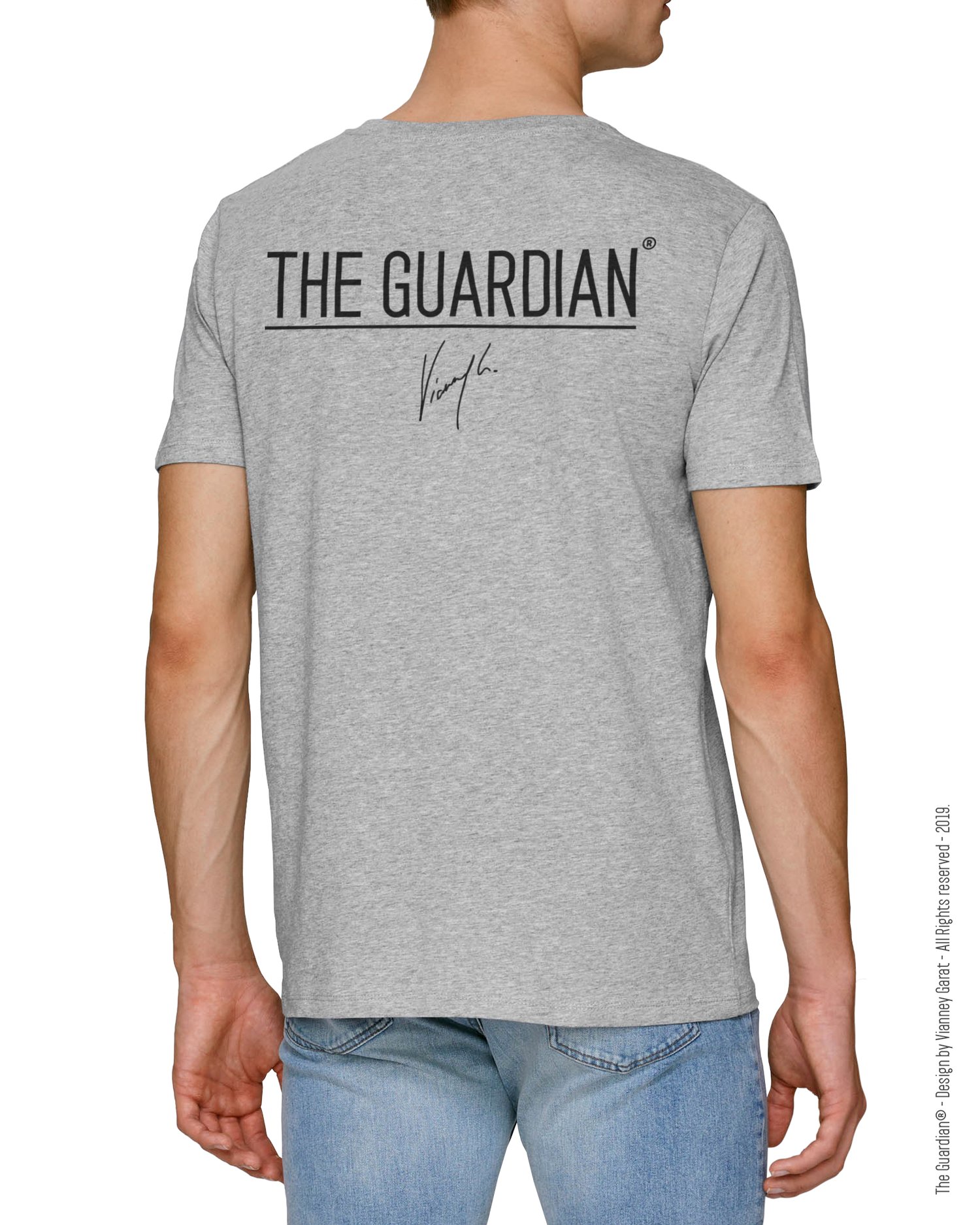 Image of T-Shirt The Guardian® Light Grey Edition