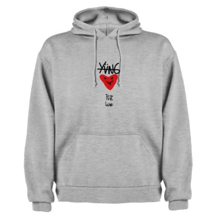 Image of Fuck love hoodie (annyversary collection)