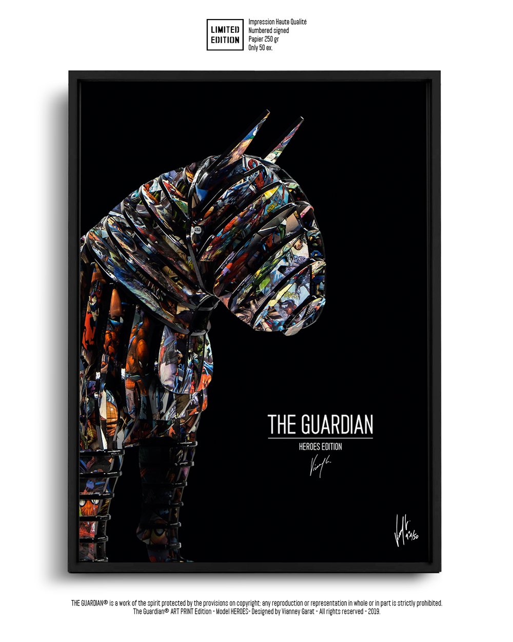 Image of Art Print - The Guardian® Heroes - Limited Edition 50 units.