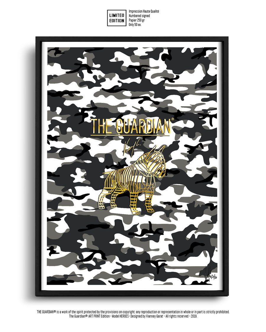 Image of Art Print - The Guardian® Contact - Limited Edition 50 units.