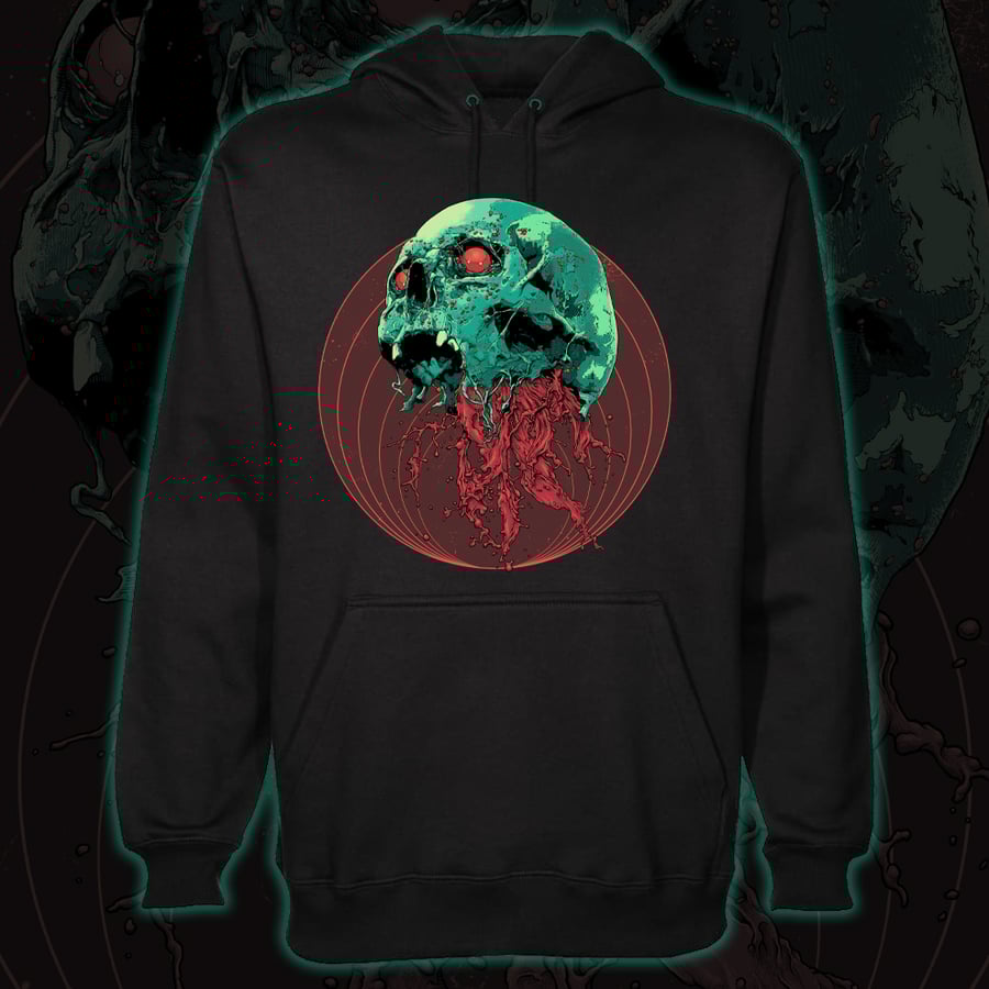 Image of Skull Full Of Blood Hoodie
