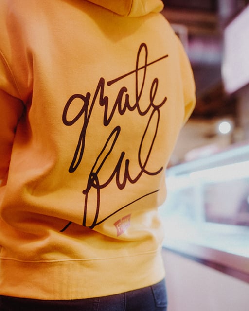 grateful yellow