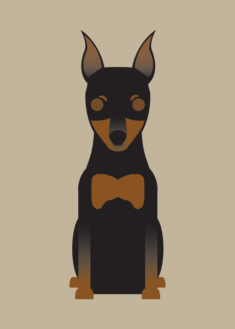 Dalmation, Doberman, Miniature Pinscher Collection