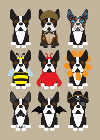 Image 1 of Multi Dog Prints