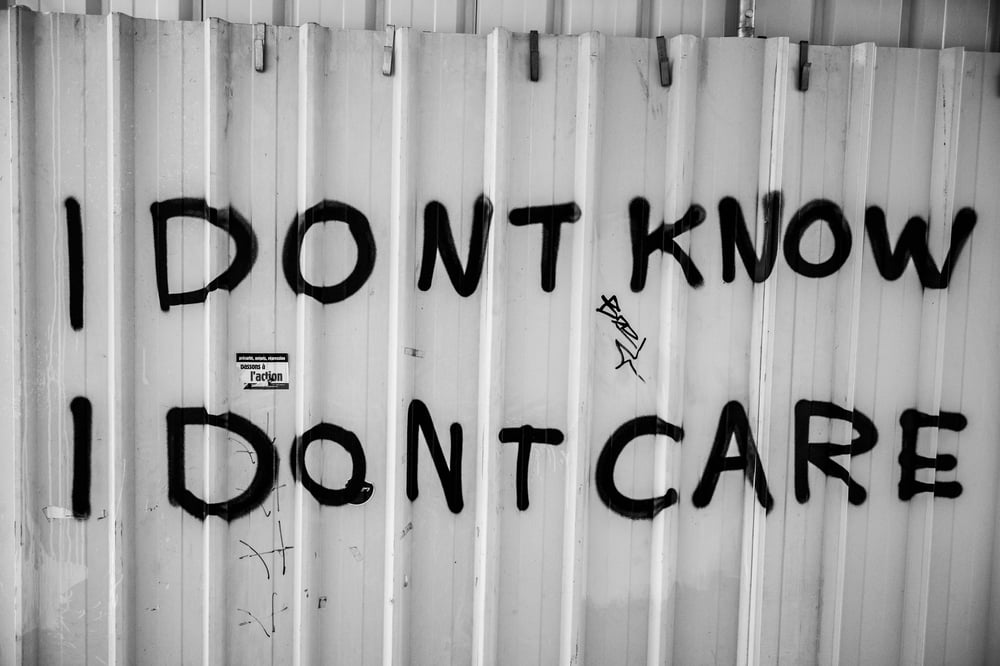Image of Don't Know Don't Care, Paris - 11" x 16"