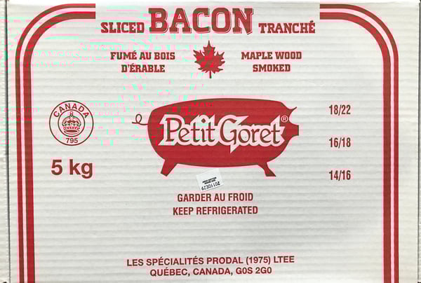 Image of Sliced Bacon 5 kg