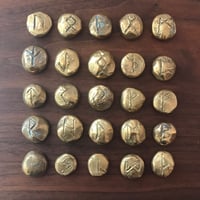 Image 3 of Bronze set of Runes